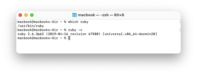 macos ruby